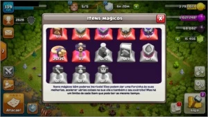 Centro lvl10/Construtor lvl8 - Clash of Clans +de 15k gemas!