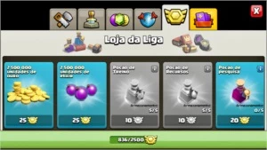 Centro lvl10/Construtor lvl8 - Clash of Clans +de 15k gemas!