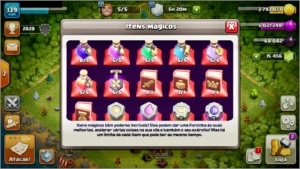Centro lvl10/Construtor lvl8 - Clash of Clans +de 15k gemas!