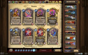 Conta Hearthstone - 2014 / 160+ lendárias e versos raros - Blizzard