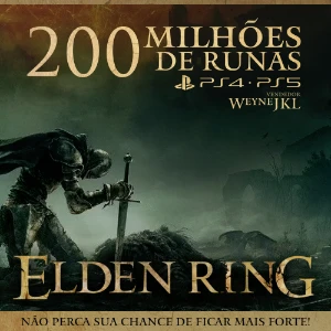 Elden Ring 200 MILHÕES DE RUNAS PS4/PS5