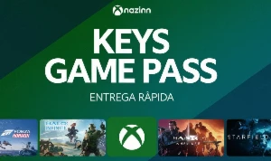 Xbox Gamepass Ultimate Key 25 Dígitos - Novas Contas