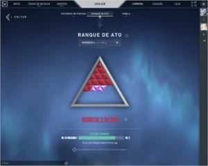 VALORANT CONTA IMORTAL 2 COM COLEÇÃO GAIA E KARAMBIT DO PASS