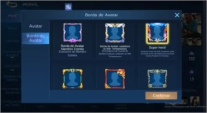 Conta com skins raras e epics, desde 2016 - Mobile Legends
