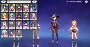AR30 - Scaramouche + TulayTullah + Mona + Lança Prismatica - Genshin Impact
