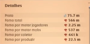 CONTA ALBION 566M FAMA - Albion Online
