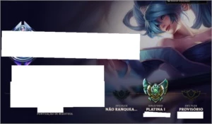 Conta Platina I - League of Legends LOL