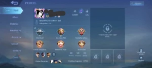 Conta (Full Acesso) 83 Skins Com Skin Rara Clint M2 - Mobile Legends