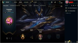 CONTA OURO 3 - League of Legends LOL