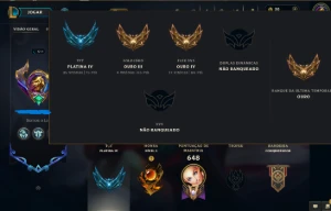 Conta Lol Ouro Iii - 174 Skins - League of Legends