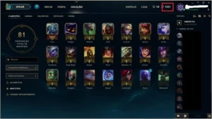 SMURF PLATINA 5 31 WIN MMR MUITO ALTO - League of Legends LOL