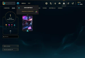 Conta Mestre com 33 Champs e 1 Skin ( 33 PDL ) - League of Legends LOL