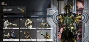 Conta Warframe com Primes Raros - Outros