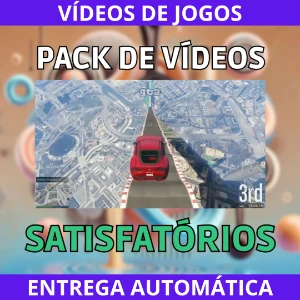 Pack De Vídeos Satisfatórios - Vídeos De Jogos - Outros