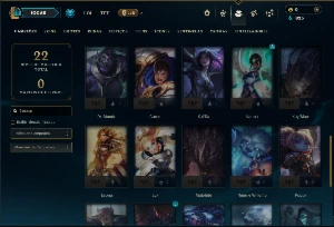 Bronze 2 com 35 Champs e 12 Skins - League of Legends LOL
