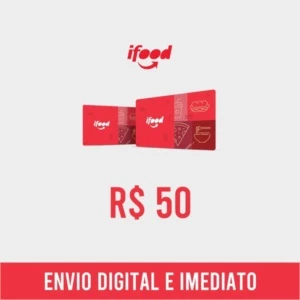 GIFT CARD iFood - R$50,00 - Gift Cards