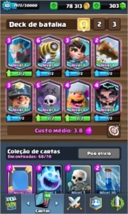 Clash Royale com 6 lendárias