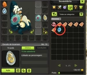 Troco por 50 mk ou Brutas - Iop lvl 200 com certificado - Dofus