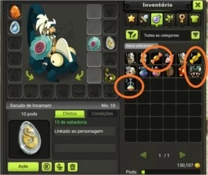 Troco por 50 mk ou Brutas - Iop lvl 200 com certificado - Dofus