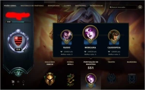 Conta lol 185skins,todos campeões,Skins Legado. - League of Legends