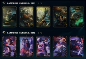 Conta lol 185skins,todos campeões,Skins Legado. - League of Legends