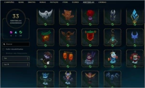 Conta lol 185skins,todos campeões,Skins Legado. - League of Legends