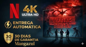 Netflix 4K- Tela Privada Por 30 Dias + Brinde [Automática] - Assinaturas e Premium