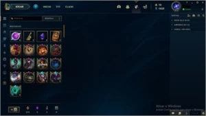conta lol lvl 273 full champ 301 skins  e muito mais coisas - League of Legends