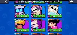 Conta De Brawl Stars/Clash Royale Antiga (30K De Troféu, 80