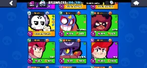 Conta De Brawl Stars/Clash Royale Antiga (30K De Troféu, 80