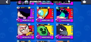 Conta De Brawl Stars/Clash Royale Antiga (30K De Troféu, 80