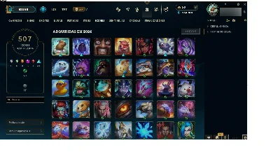 Conta League Of Legends Nível 1196 | Todos os Campeões Desde LOL