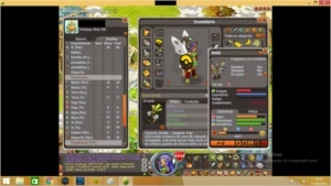 Eni 200 Equipada com ótimo set - Dofus