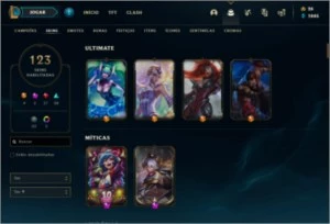 Conta de Valorant/League of legends