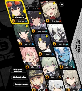 Conta Zzz Rank Ellen/Qingyi/Burnice Rank 32 - Genshin Impact