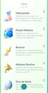Conta Pokémon Go