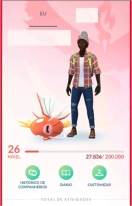 Conta Pokémon Go