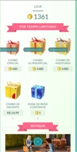 Conta Pokémon Go