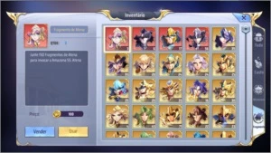 CONTA CDZ AWAKENING - LV44 - A86 - Saint Seiya Awakening SSA