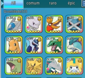 Despertar do Pixel - Pokemon serve 54 conta p colecionador - Pokemon GO