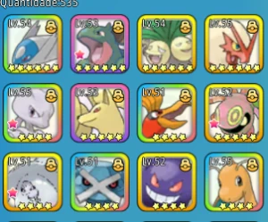 Despertar do Pixel - Pokemon serve 54 conta p colecionador - Pokemon GO