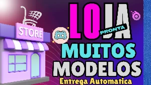 Loja Pronta Discord Personalize Em Segundos! 20 Modelos - Redes Sociais