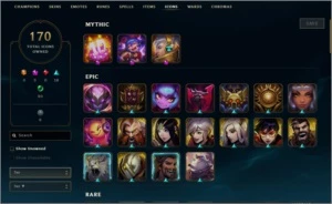Conta Gold 3 com 183 skins, MMR bom - League of Legends LOL