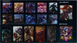 Conta LoL + valorant - League of Legends