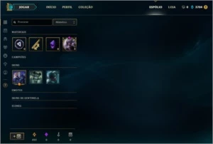 Conta OURO 2 dps da season sem borda EZ PULSEFIRE HABILITADO - League of Legends LOL