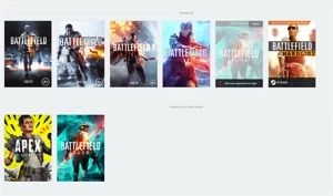 Conta origin com BF3/BF4/BF1/BFV/BF2042/BFHARDLINE - Apex Legends