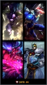 Conta League Of Legends - Ouro 5 - 26 Campeoes + 5 Skins LOL