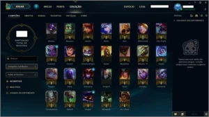Conta League Of Legends - Ouro 5 - 26 Campeoes + 5 Skins LOL