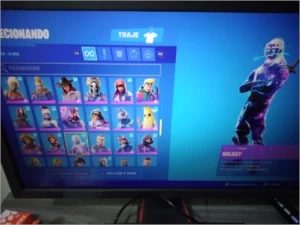 Conta Fortnite Ikonik, Galaxy, Glow, 145 skin SALVE O MUNDO