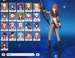 ✨Ayaka, Childe, Jean, Qiqi, Espada Aspera Ar37✨ - Genshin Impact